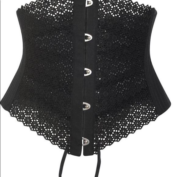 Philosophy Embroidered Poplin 4 Fastener Corset - Picture 2 of 10